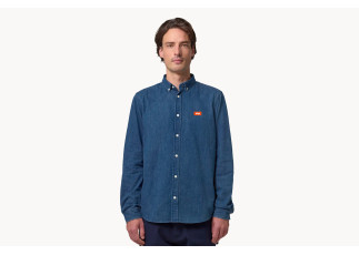 Denim Shirt Man